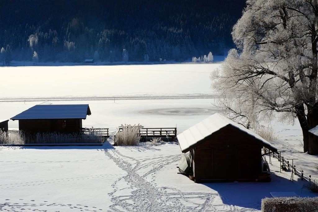 Draxl-Hof Ferienwohnungen Weissensee Kültér fotó